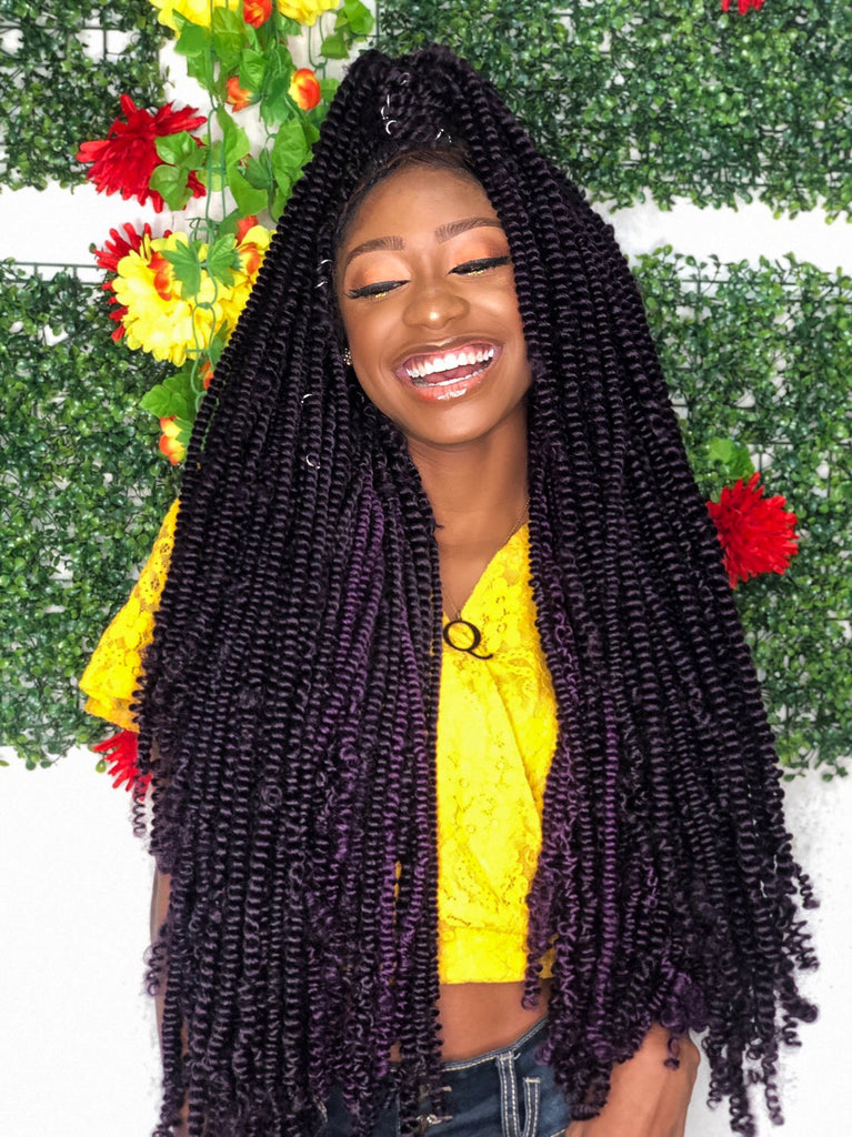 Chunky Passion Twists Frontal Wig - Braid Wigs