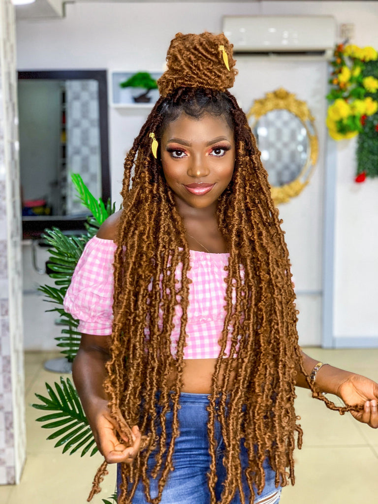 Aphrodite Distressed Locs - Distressed locs
