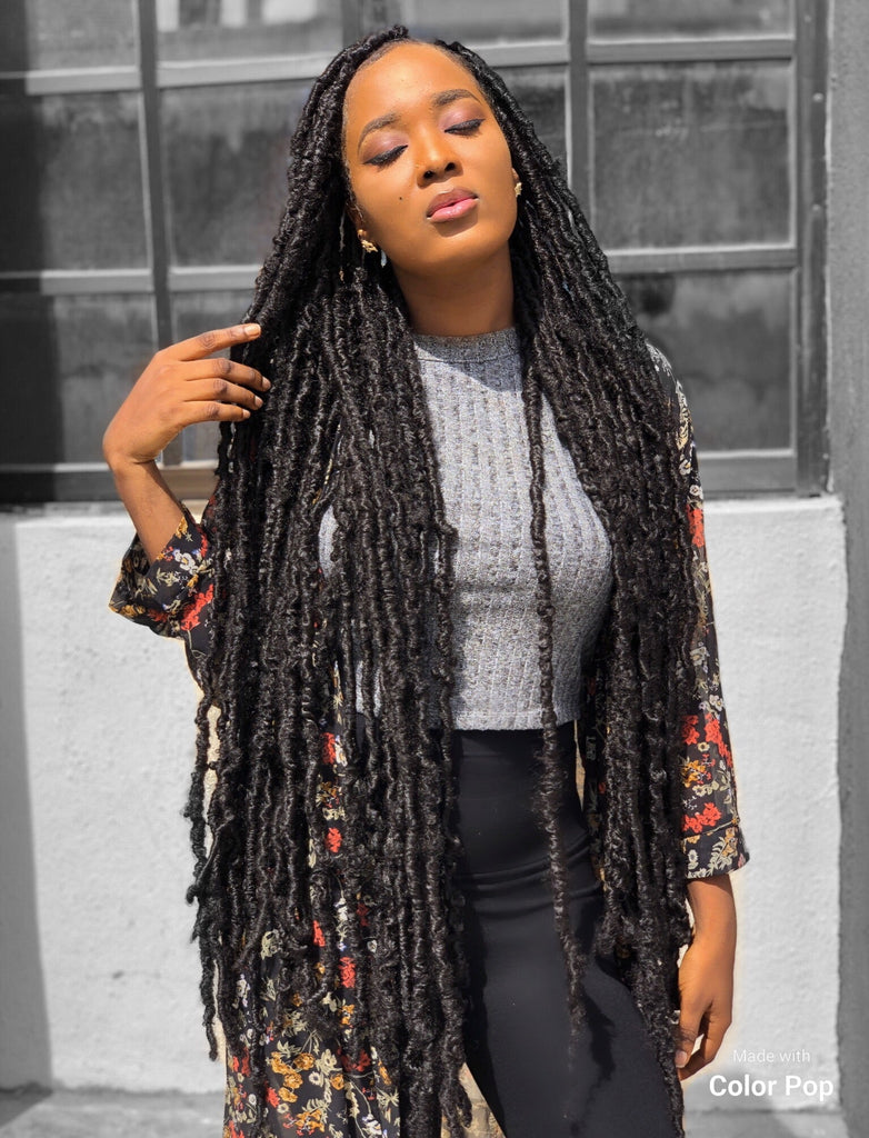 Aphrodite Distressed Locs - Distressed locs