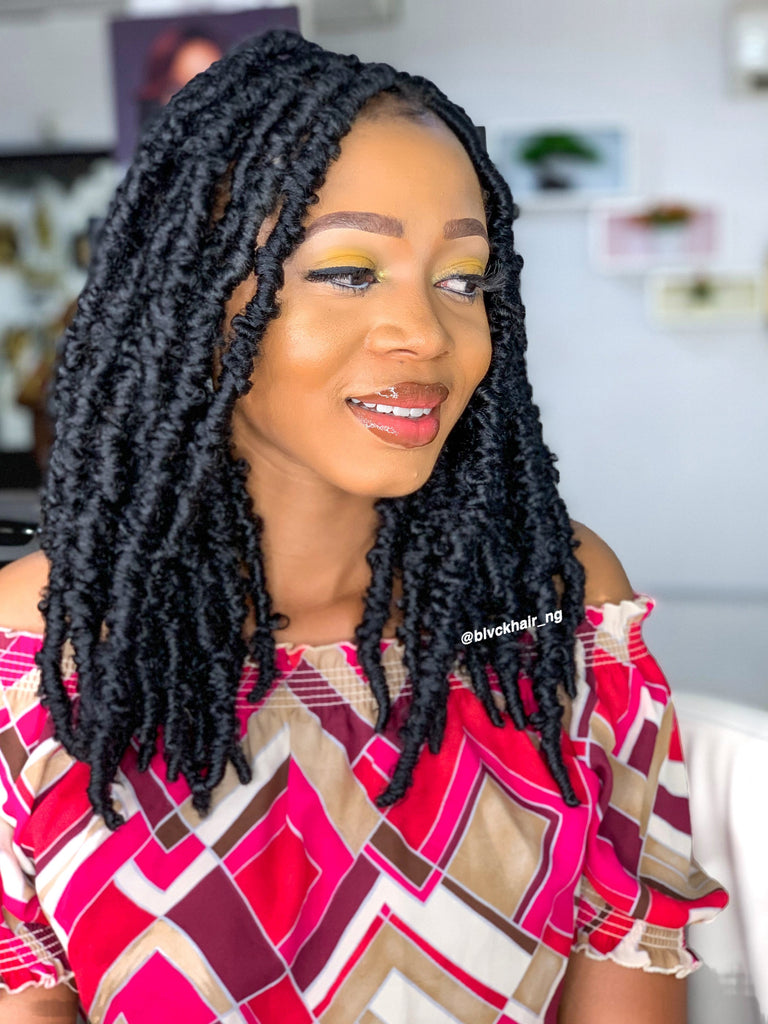 Ivy Jumbo Butterfly Locs - Butterfly Locs (Short)